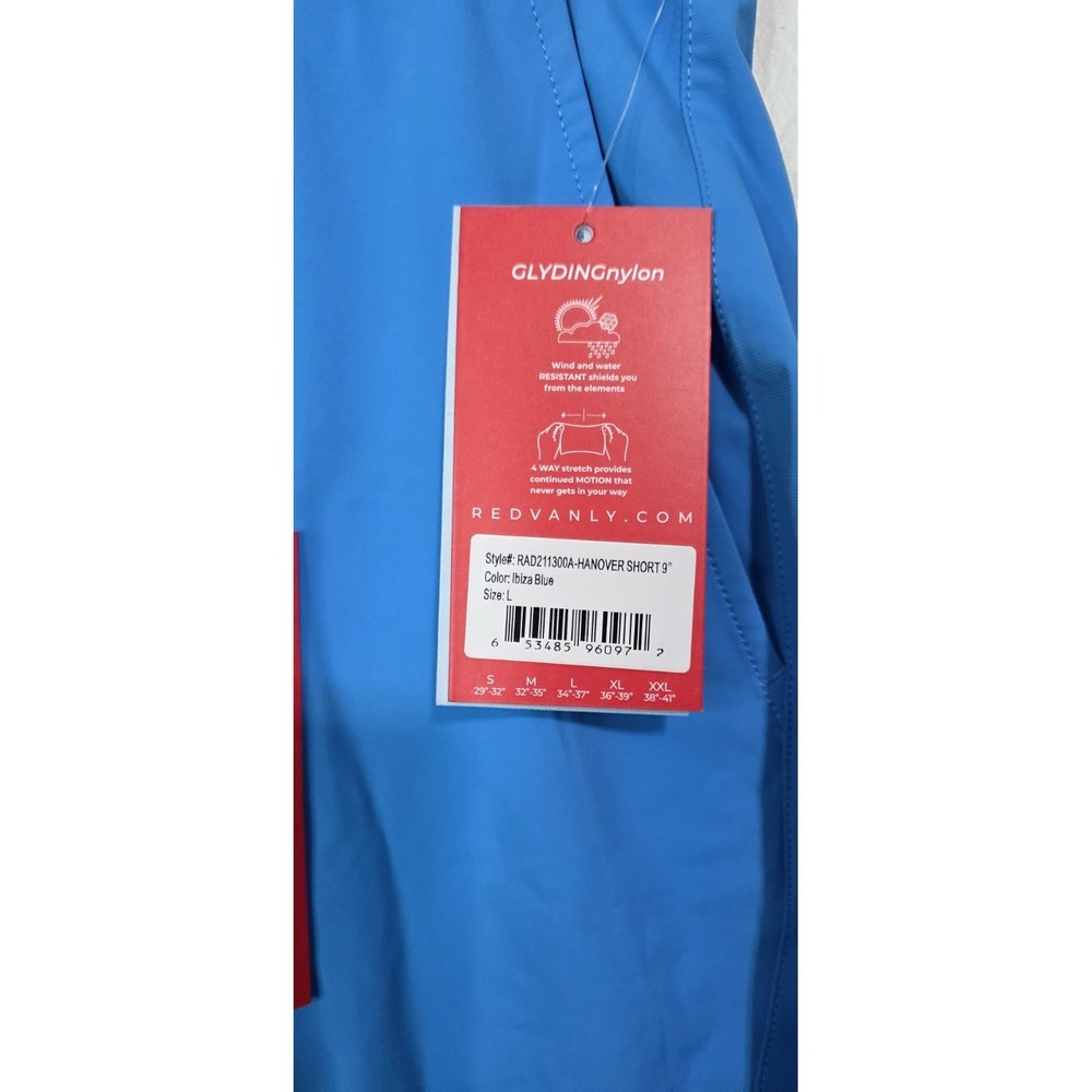 Athletic Luxury Men's Performance Shorts - Blue - Picture 3 of 8